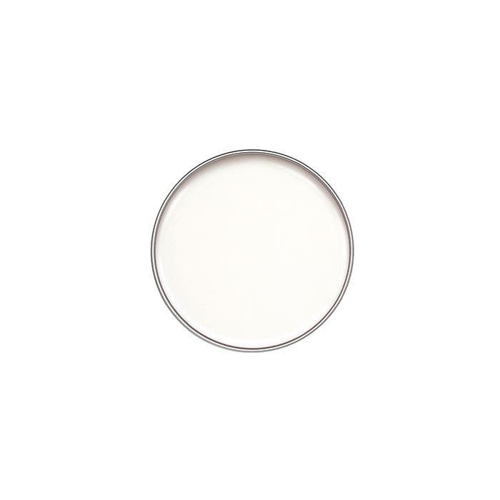 Top view of an open can of Satin Smooth Multidirectional Application Coconut Aroma Hard Wax showing its gloss warm white color