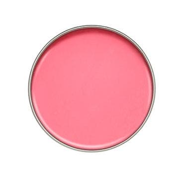 Top view of an open can of Satin Smooth Multidirectional Application Rose Aroma Hard Wax showing its glossy pink color
