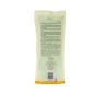Back of GiGi Eucalyptus Infused Paraffin Wax retail plastic packaging with instructions, information,& barcode thumbnail